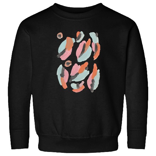 Abstract pastel watercolour painting pattern Sweatshirts