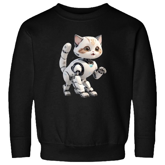 Cat Robot Sweatshirts
