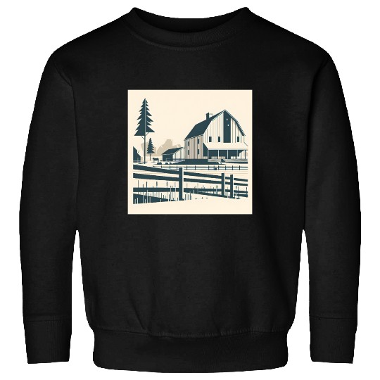 Monochrome Farm Life Sweatshirts