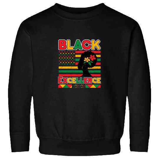 Black Pride Black Excellence Juneteenth Sweatshirts