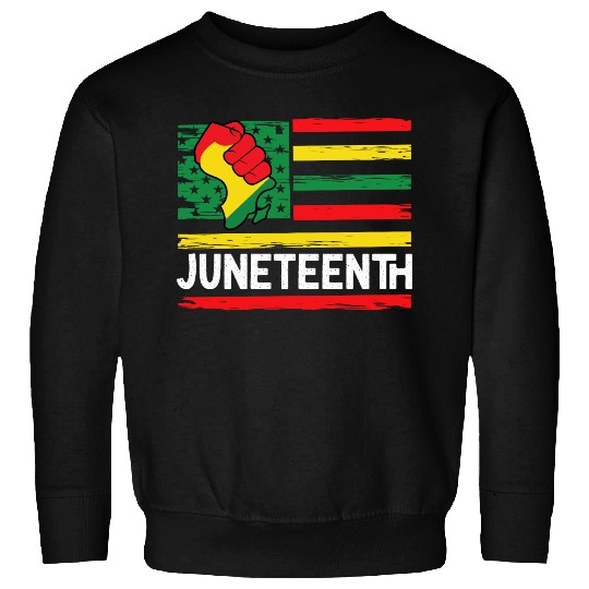 Freedom Day Juneteenth Black And Proud Sweatshirts