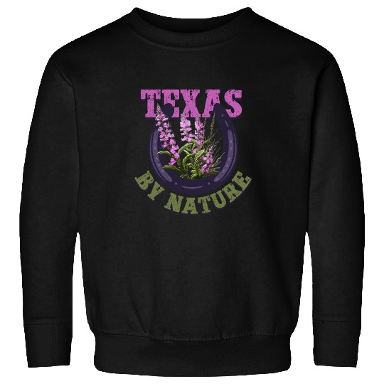 Texas Wildflower Texas By Nature Sweatshirts