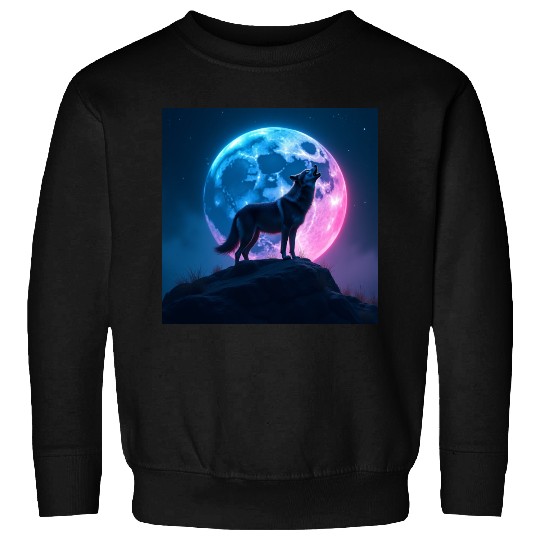 Howl of the Neon Moon Sweatshirts