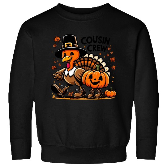 Halloween Cousin Crew Sweatshirts