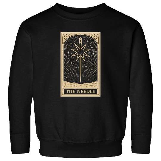 The Needle – Stitch Witch Tarot Card Sweatshirts