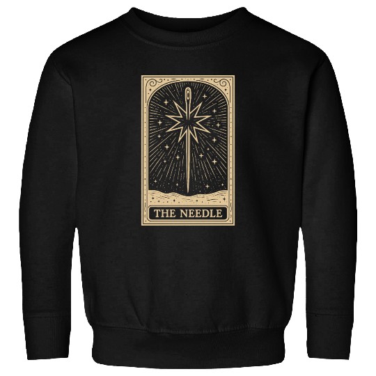 The Needle – Stitch Witch Tarot Card Sweatshirts