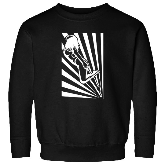 Funny Swim Girl Sweatshirts