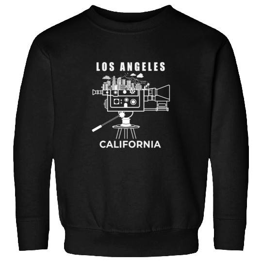 Los Angeles California Souvenir Men Hollywood Sweatshirts