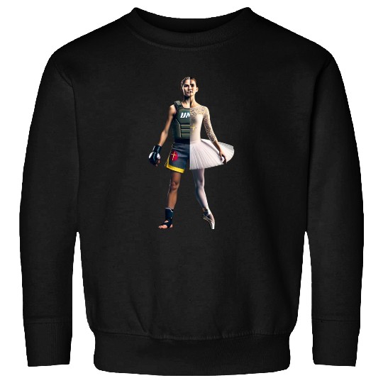 MMA Fighter Ballerina for Jesus Best of both world Sweatshirts