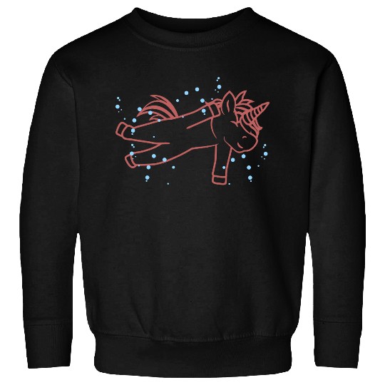 Swimming Unicorn Sweatshirts