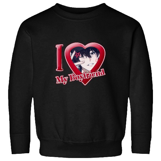 I Love My BF – Cute Minimal Logo Sweatshirts