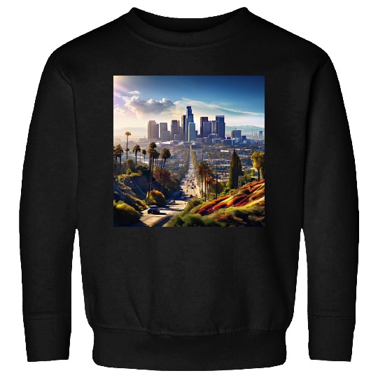 los angeles city. Sweatshirts