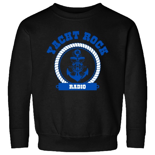 YACHT ROCK - BLUE LETTERS Sweatshirts