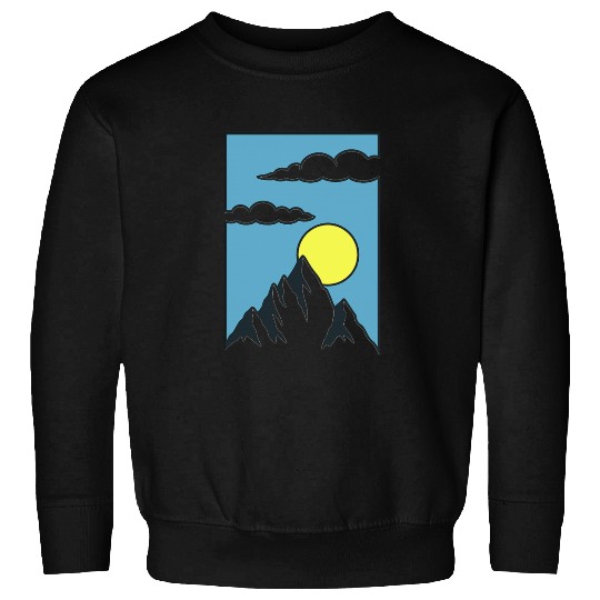 Sunrise Mountain Peak Sweatshirts