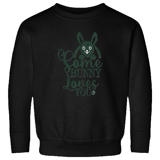 Bunny Loves You Sweet Playful Design Sweatshirts