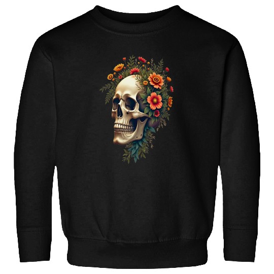 Eco Skull ❘ Nature Vibes ✦ Rebirth Sweatshirts