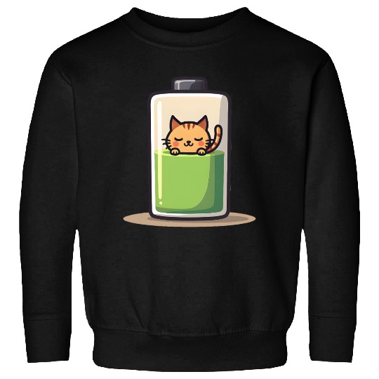 Cat Nap Battery Sweatshirts