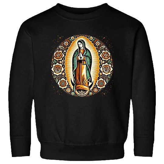 Our Lady of Guadalupe Mother Mary Art Sweatshirts