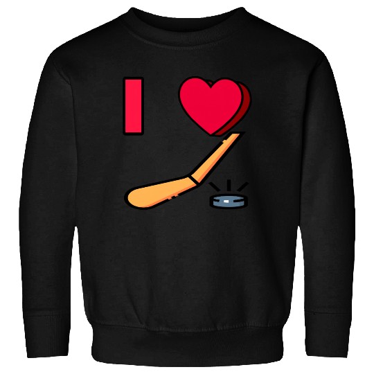 I LOVE HOCKEY #1 Sweatshirts