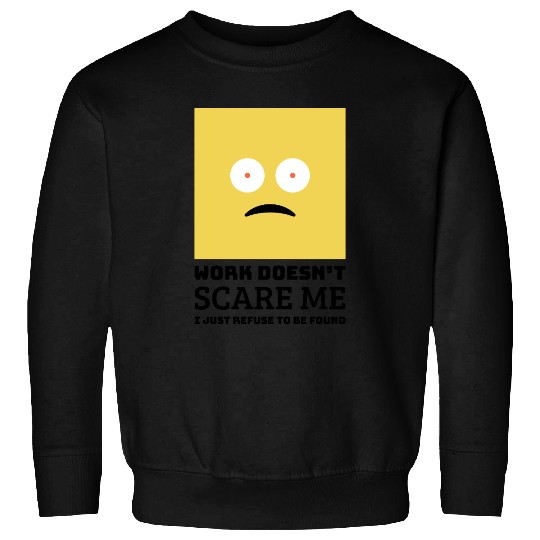 Minimal Sad Face Design Sweatshirts