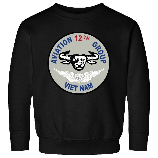 Army 12th Aviation Group Vietnam SSI wo T Sweatshirts
