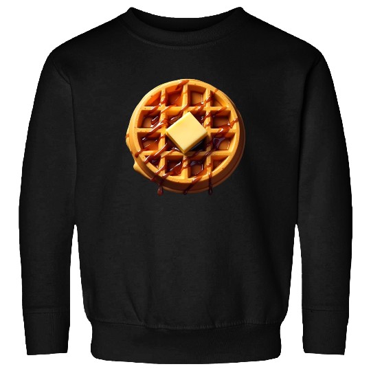 Waffle Funny Lazy Easy Halloween Costume Sweatshirts