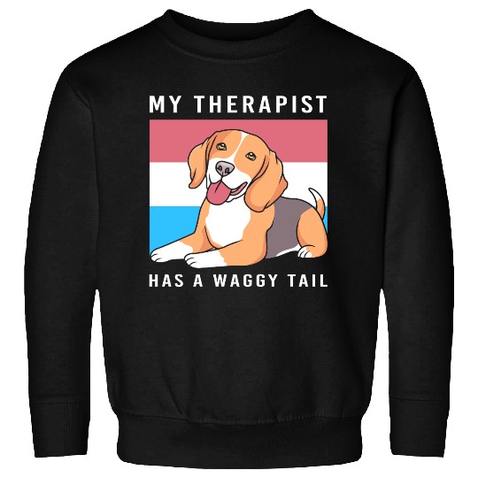 Therapy Dog Lover Psychology Therapist Sweatshirts