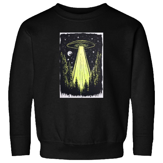 UFO in the Midnight Pines Sweatshirts