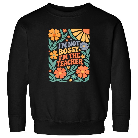 Floral Teacher Affirmation Sweatshirts