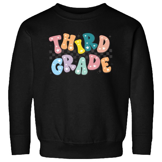 Colorful Starry Thank You Card Design Sweatshirts