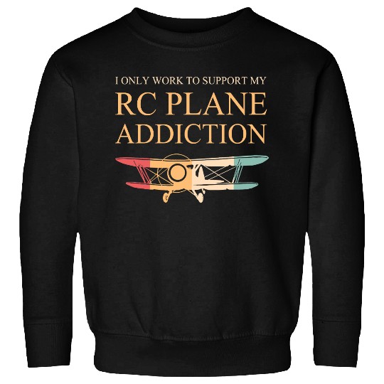 RC Plane Pilot Aircraft Model Plane Sweatshirts