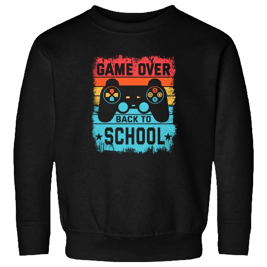 Game Over Back to School Sweatshirts – Retro Gamer