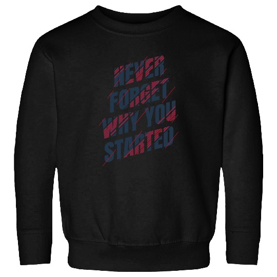 Motivational Typography Design for Growth gym Sweatshirts