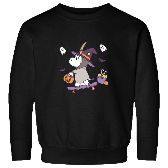 Moomin Witch Trick or Treat Ride Sweatshirts