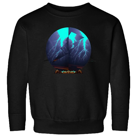 Royal Blue Lightning Sweatshirts