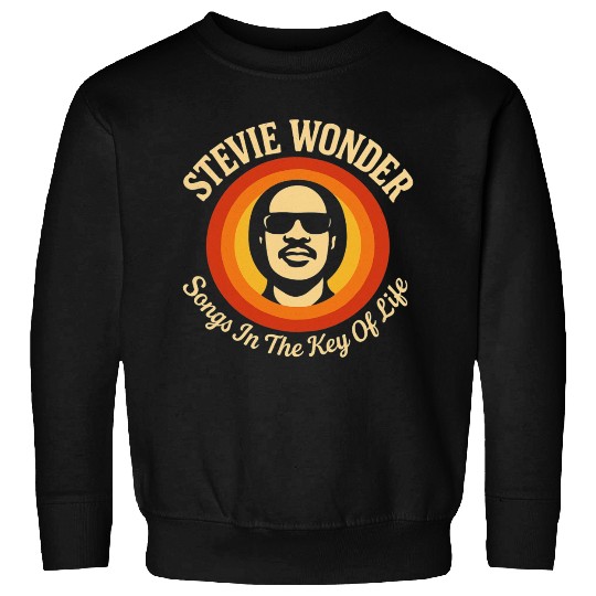 Stevie Wonder Sweatshirts rtro vintage Songs in the