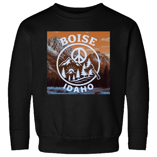 Boise, Idaho (O) Sweatshirts