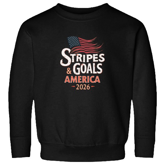 Stars, Stripes & Goals – USA Soccer World Cup 2026 Sweatshirts