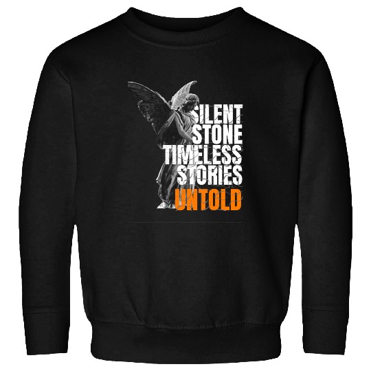 Ethereal Angel with Timeless Words Sweatshirts