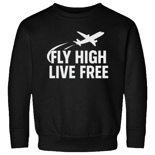 Aviation Freedom Inspirational Design Sweatshirts