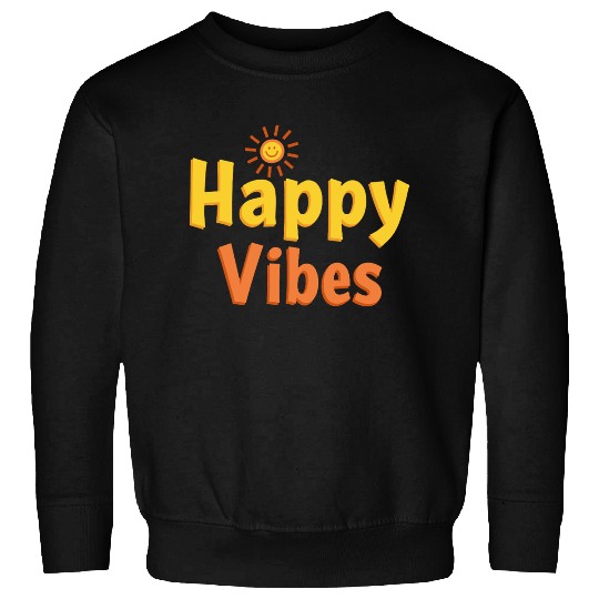 Joyful Sunshine Smile Typography Design Sweatshirts