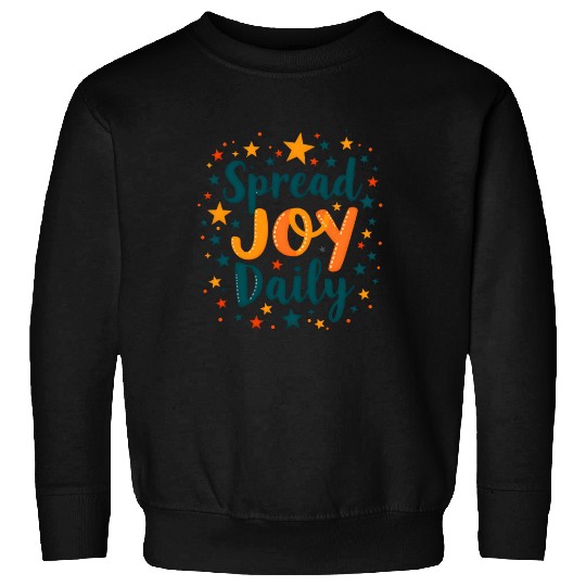 Joyful Spread Celebratory Design Sweatshirts