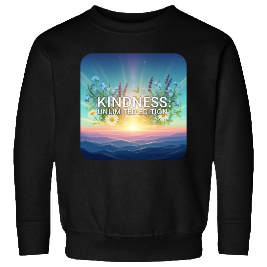 Sunrise Blooms of Kindness  Sweatshirts
