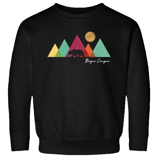 Bryce Canyon National Park Colorful Bear Mountains Sweatshirts