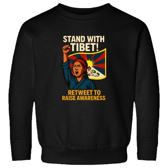 STAND WITH TIBET! Sweatshirts