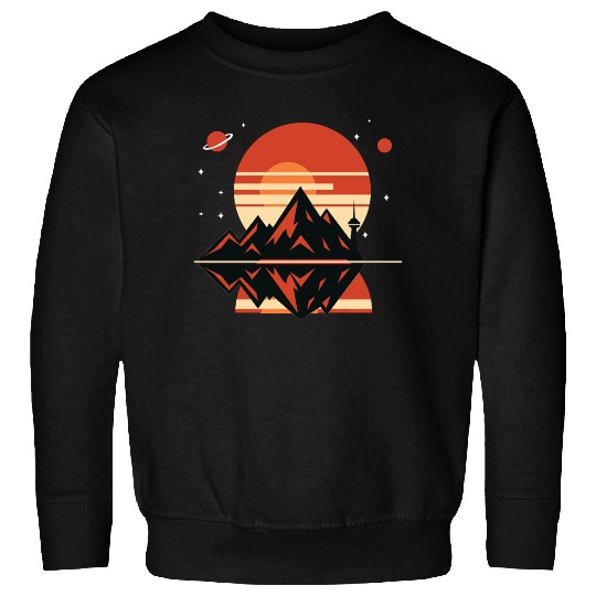 Retro Horizon Sweatshirts