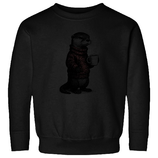 Coffee Otter Sweatshirts