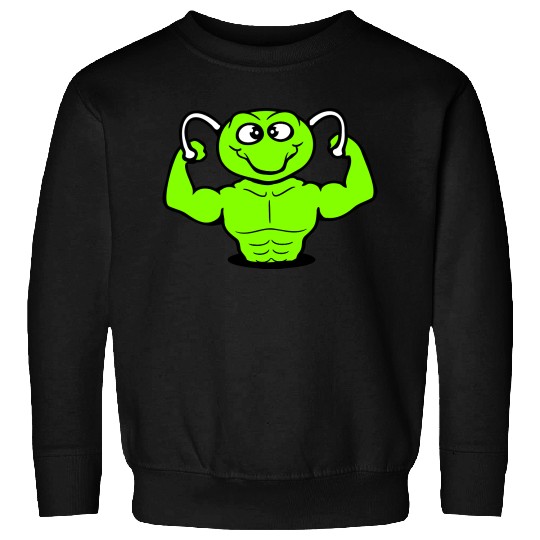 Caterpillar Bodybuilder Muscle Building Strong Fit Sweatshirts