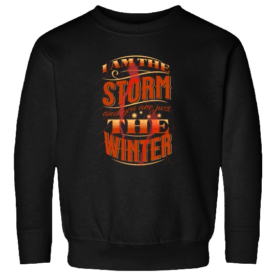 Lamenting Storm Winter Design Sweatshirts