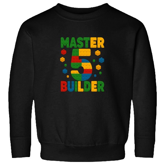 Master Builder Brick System Toys Party Sweatshirts